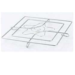 OSCAOEMW733 20cm Leaves flowers shape insulation mat metal pot pad