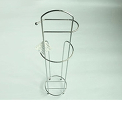 OSCARH554 Chrome Finish Toilet Tissue Paper Roll Storage Holder Stand