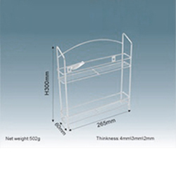 OSCASB012769 Household Metal Wire Storage Basket 