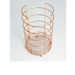 OSCASFSH827 Copper plated flatware cutlery storage holder