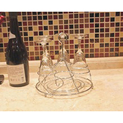 OSCAWR008284 Metal Wine Glass Holder 