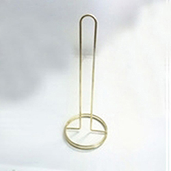 OSCAiron946 Iron plated copper Tissue Holder gold color stand