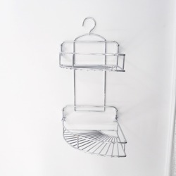 OSWY045 wall mounted bathroom corner shelf