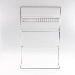 OSWY108 Chrome Towel Rack and Shelf