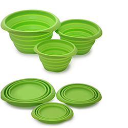 OSXZ30301000 Silicone collapsible salad bowl