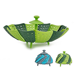 OSXZ30301113 Folding fruit basket, Plastic Steamer