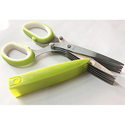 OSXZ3030216 5 blades kitchen scissors
